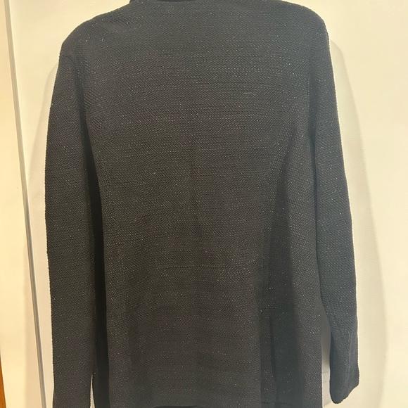 Chico's Black Beaded Blazer - Picture 5 of 5